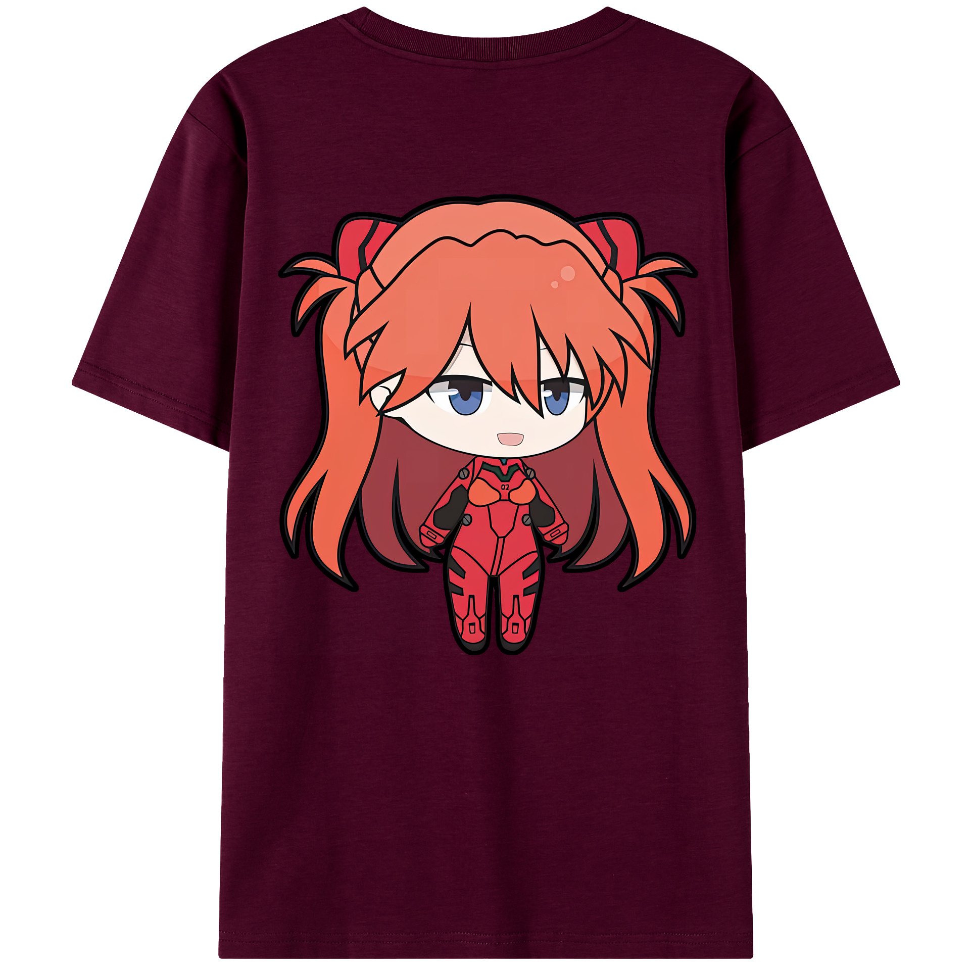 （画像用） EVA 新世紀エヴァンゲリオン レディース半袖Tシャツ(バックプリント)